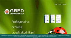 Desktop Screenshot of gred.pl