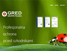 Tablet Screenshot of gred.pl